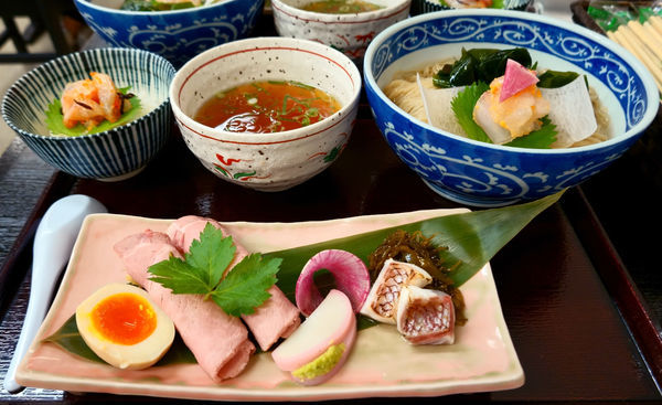 「おめで鯛つけそば（鯛飯付き）大盛」@中華そば よしかわの写真