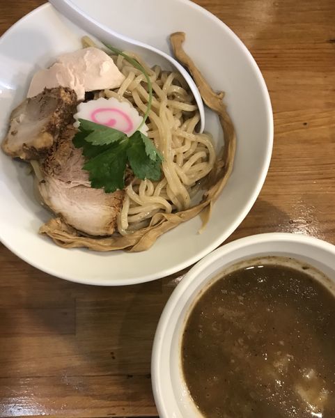 「煮干し濃厚つけ麺」@つけ麺 弐☆゛屋の写真