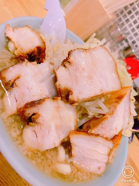 「大麺太麺」@らぁめん伊山の写真