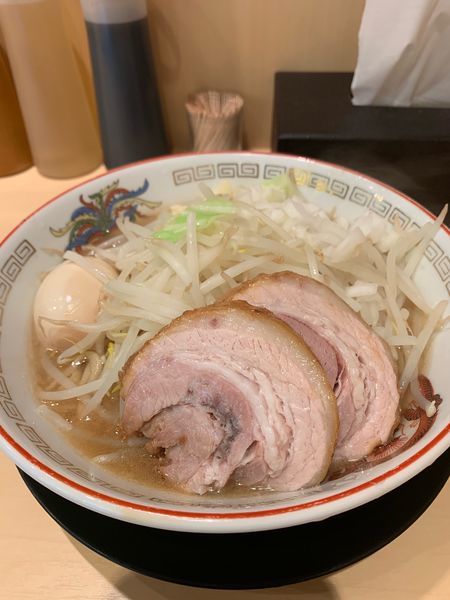 「小 味玉 アレ」@豚山 中野店の写真