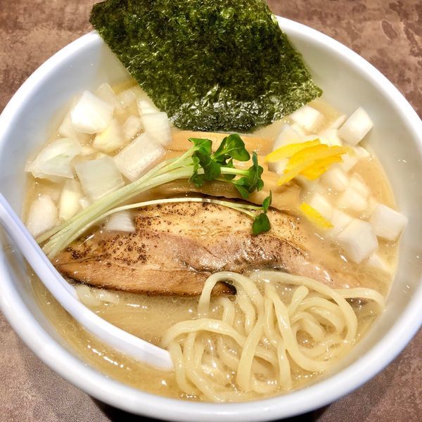 「ホタテ69ラーメン920円」@NOODLE SOUNDSの写真