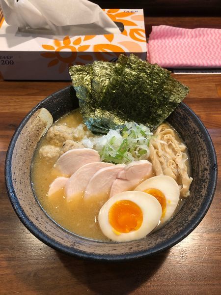 「特製濃厚鶏そば(醤油)」@麵屋 虎珀の写真