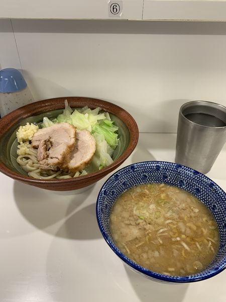 「Fつけ麺(ミニ):値段忘れた…」@ハイパーファットンの写真
