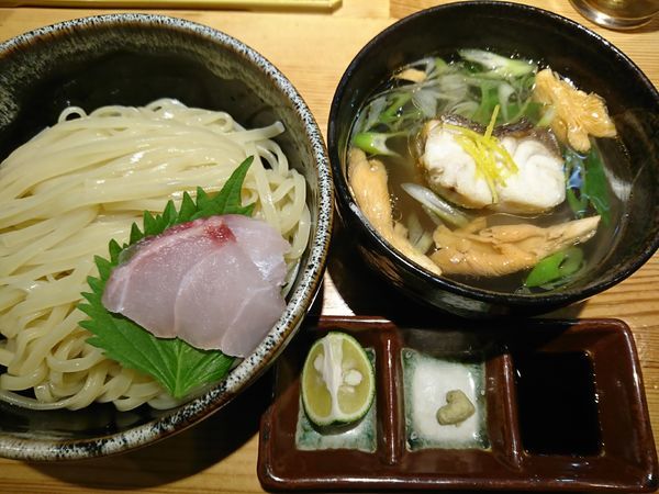 「創作塩つけ麺(黒鯥)2100円」@ラーメン 巌哲の写真