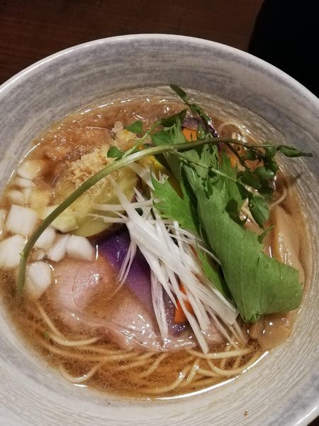 「畑の鶏そば」@麺処 竹川の写真