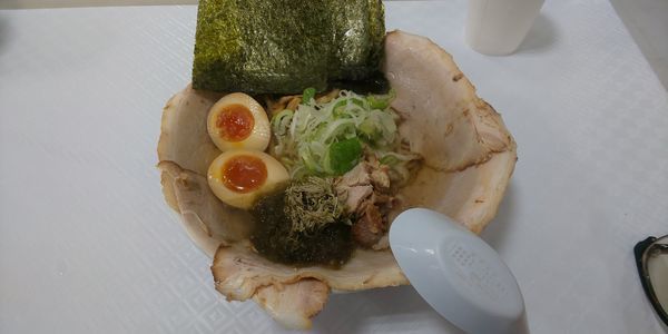 「特製焼干し潮中華そば」@長尾中華そば 青森駅前店の写真