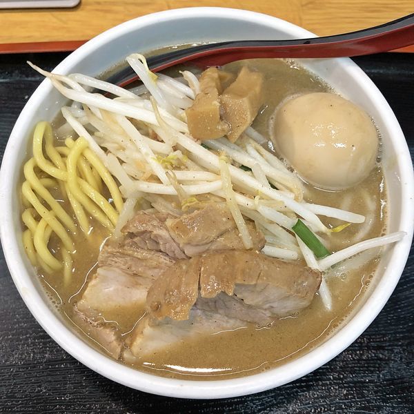 「味噌ラーメン＋味玉￥９５０」@味噌麺処 花道庵の写真