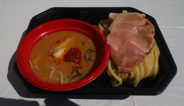 「辛味噌つけ麺」@つけ麺道 癒庵の写真