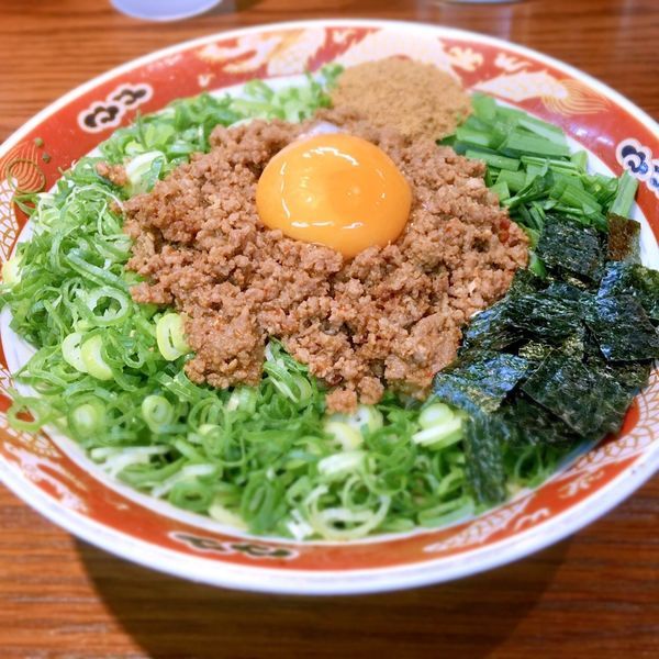 「台湾まぜそばの大盛り。¥880」@ラーメンかなやの写真