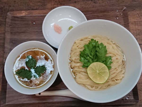 「【限定】塩つけそば」@神保町黒須の写真