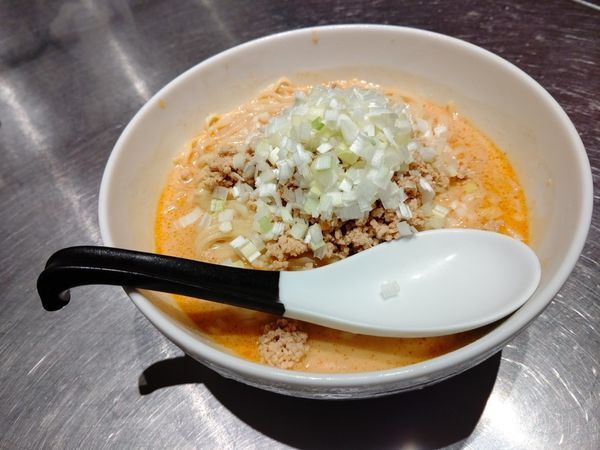 「冷し担担麺(並盛・180g)900円」@高崎はた山の写真