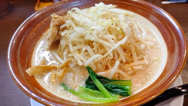 「あさっぱ背脂らーめん750円」@お食事処 市玄の写真