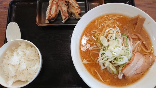 「白味噌ラーメン」@北海道らぁめん伝丸 つくば西大通り店の写真