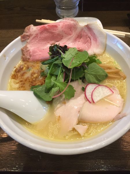 「福島鶏白湯」@麺屋 信成の写真