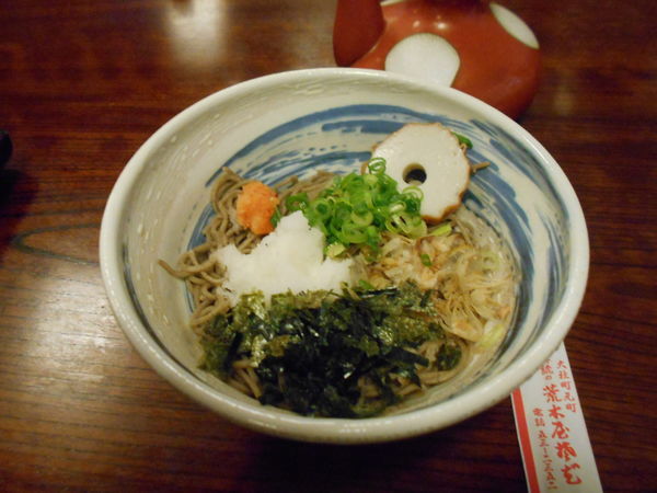 「おろしそば・冷」@荒木屋の写真