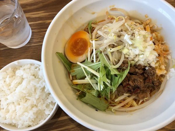 「汁なし担々麺（温）　￥８５０」@Chinese Dining 胡食 ~kokuu~の写真