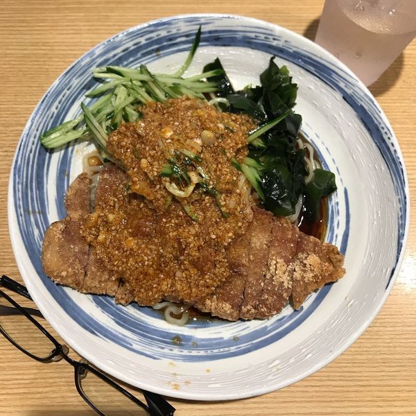 「排骨冷し担々麺」@排骨担々 五ノ井の写真
