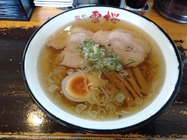 「らーめん」@麺や 雷桜の写真