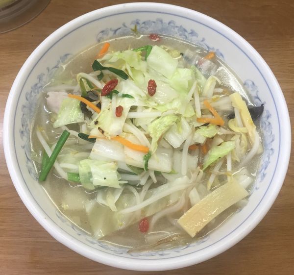 「国産野菜タンメン490円他」@福しん 新井薬師店の写真