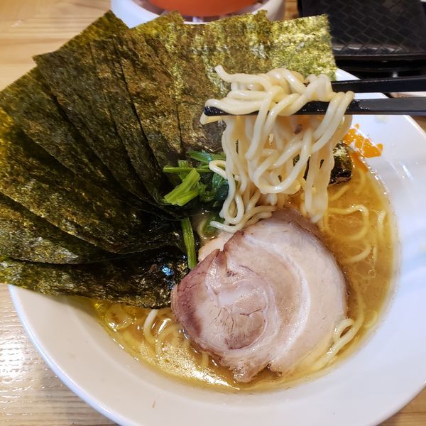 「のりラーメン」@ラーメン大桜 野川店の写真