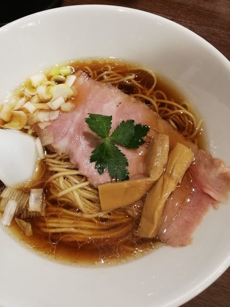 「らぁ麺」@らぁ麺 わら屋 浅草橋店の写真