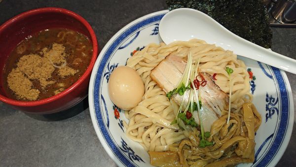 「パンチつけ麺(950円)大盛無料」@つけ麺や 武双の写真
