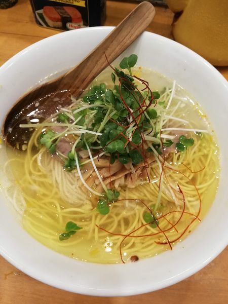 「塩SOBA」@麺屋 Hulu-luの写真