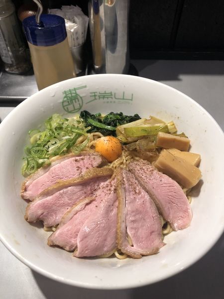 「鴨脂のあえそば」@中華蕎麦 瑞山（ZUIZAN）の写真