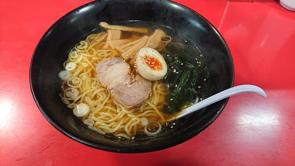「ラーメン(醤油)650」@空港ラーメン 天鳳の写真