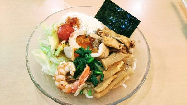 「冷やしかれーそば」@すすり処  奥がわの写真