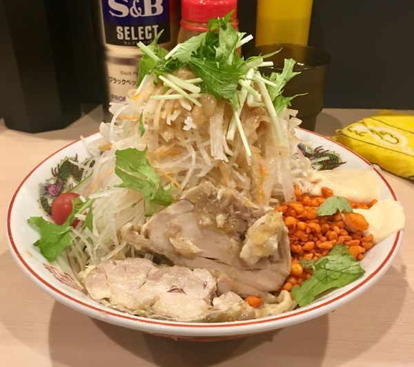 「冷やし中華 小 【限定】」@鷹の目 蒲田店の写真