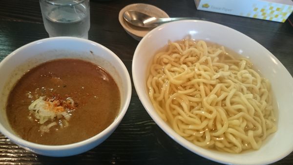 「あつもり 300g（800円）※極太ちぢれ麺に変更」@麺屋 和利道 waritoの写真