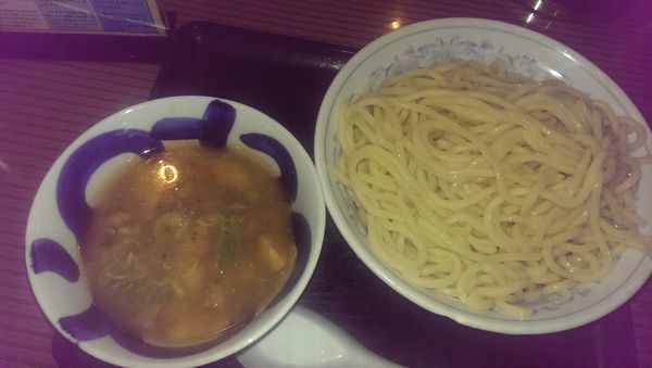 「つけ麺、特盛」@三ツ矢堂製麺 ぐりーんうぉーく多摩店の写真