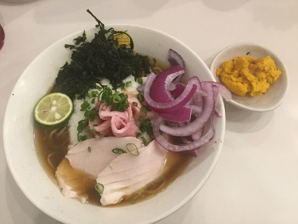 「【夏季限定】冷やし煮干しのとろろそば(¥800)」@濃菜麺 井の庄 荻窪店の写真