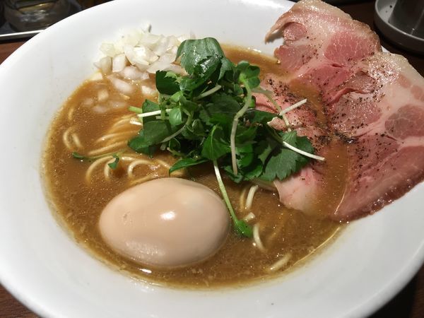 「濃厚烏賊煮干中華そば」@麺屋 ねむ瑠の写真