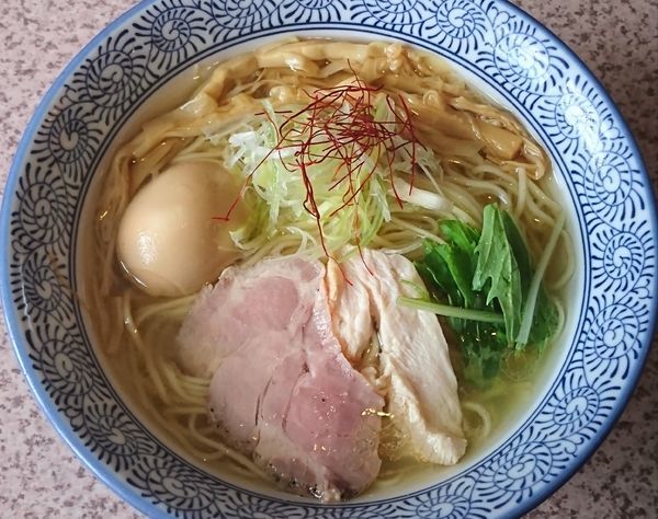 「淡麗塩そば ￥750」@麺処 かつ善の写真