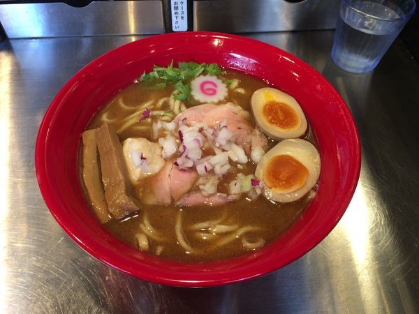 「味玉SOBA(740円)」@荒節中華にはらいの写真
