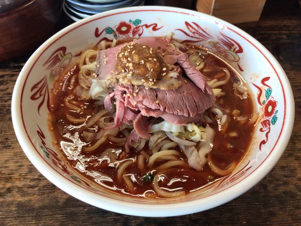 「トマトそば ローストビーフのせ」@ぐるまん野州男の写真