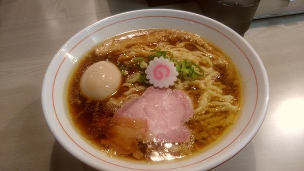 「味玉そば大」@横浜中華そば 維新商店の写真