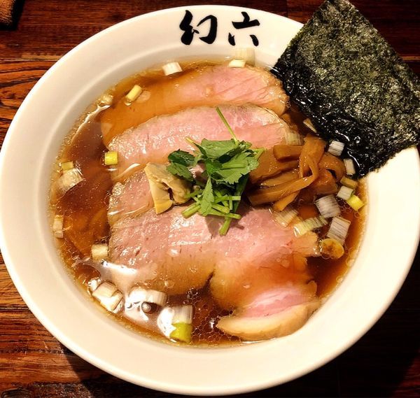 「醤油焼豚そば」@中華そば 幻六の写真