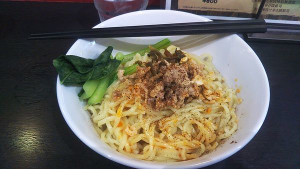 「汁なし赤たんたん」@あかくろたんたんの写真