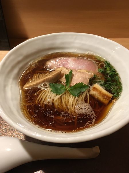 「和風出汁醤油らーめん」@赤羽 山雄亭の写真