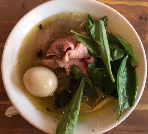 「5種の貝ダシソバ」@自家製麺 うろたの写真