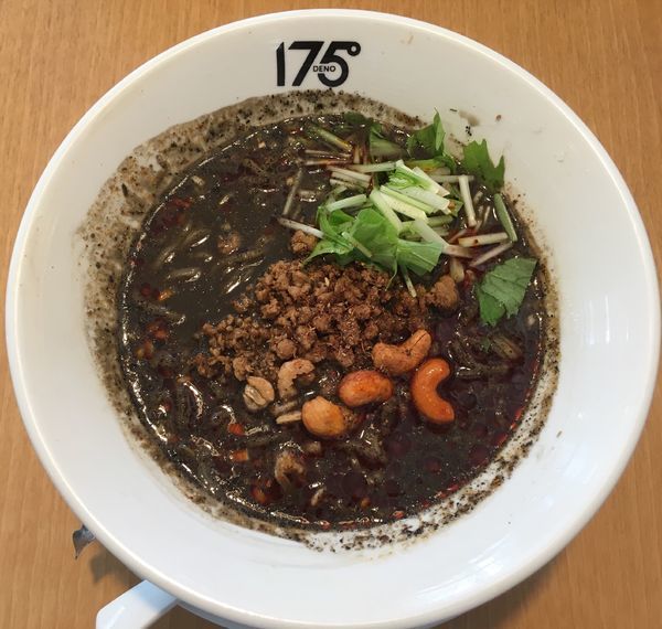 汁あり黒胡麻坦々麺 175 Deno 担担麺 福島店のレビュー ラーメンデータベース
