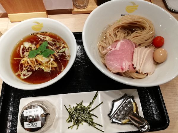 「昆布水つけそば」@中華そば 月光軒の写真