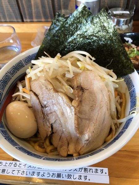 「まぜそばと豚ごはん¥1,000」@麺屋くぼたの写真