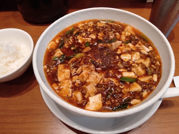 「麻婆麺」@SHIBIRE NOODLES 蝋燭屋 表参道ヒルズ店の写真