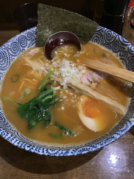 「味噌白湯麺」@麺屋 なごみの写真