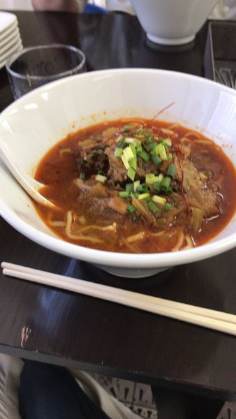 「赤テールスープ」@テールスープやの写真