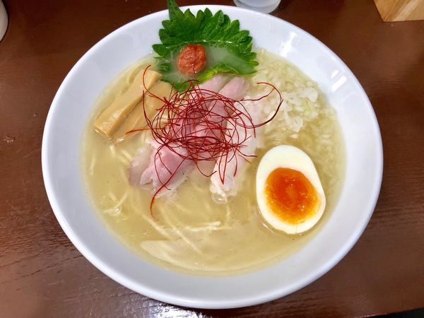 「だし鶏白淡」@中華そば うお青の写真